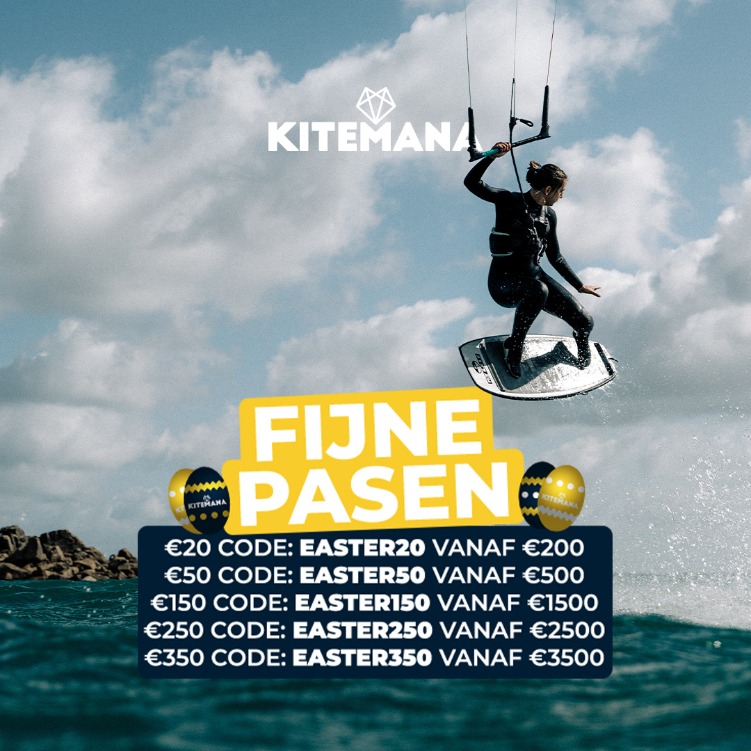 Paas Sale bij Kitemana -  tot 350 euro korting
